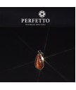 COPPER TITANIUM RUTILATED QUARTZ PENDANT